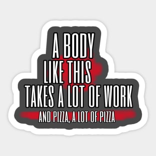 A Body Like This Sticker